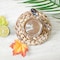 Vintiquewise Decorative Round 15'' Natural Woven Handmade Water Hyacinth Placemats, PK 4 QI004238-15 - alternate 5